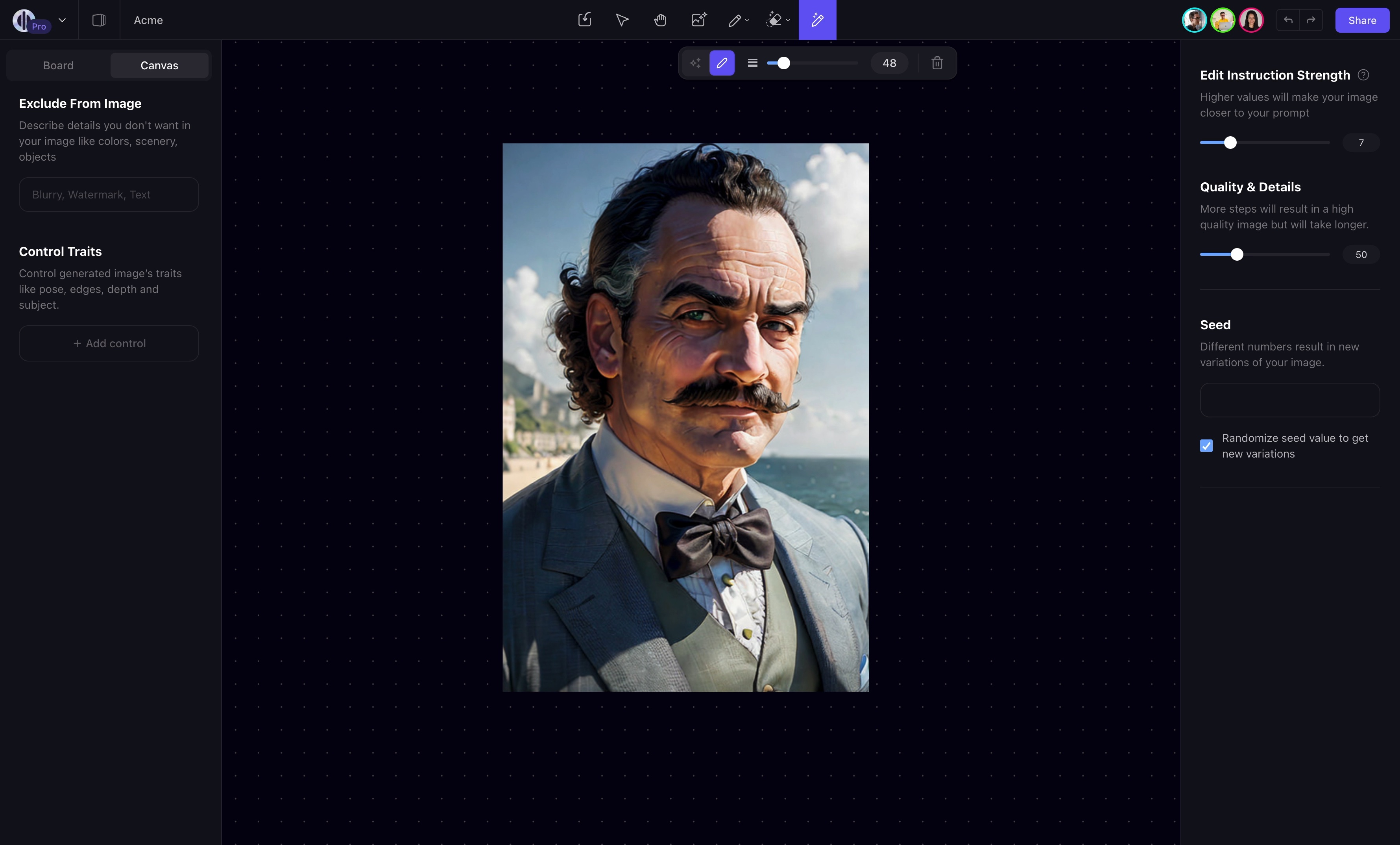 Playground - free-to-use online AI image creator